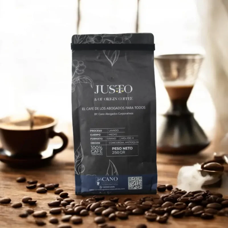 Justo Café Brand Coffee Package